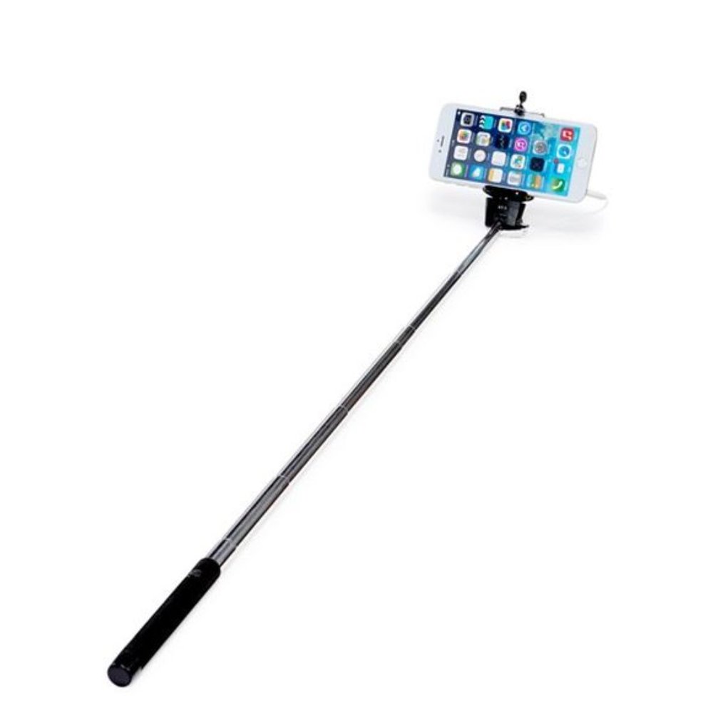 Selfie Stick Black iPhone 4/4S/5/5C/6, Android,Gal
